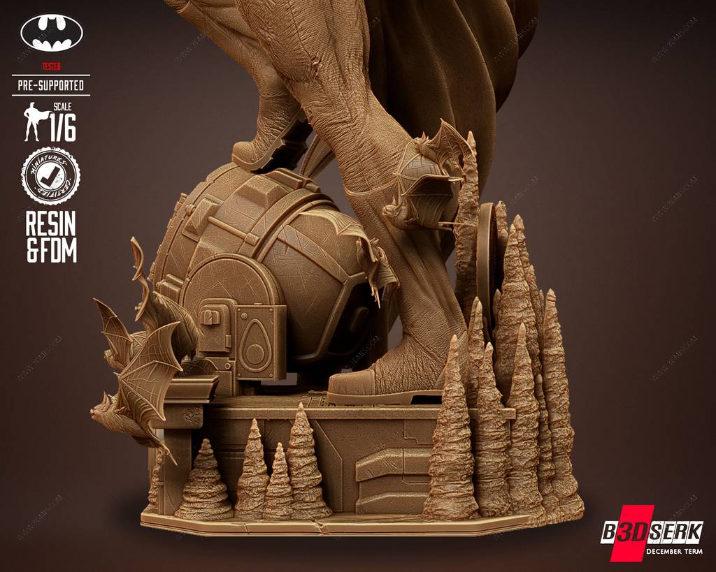 P站图纸印象馆 B3DSERK DC漫画 蝙蝠少女 B3DSERK DC漫画 蝙蝠少女