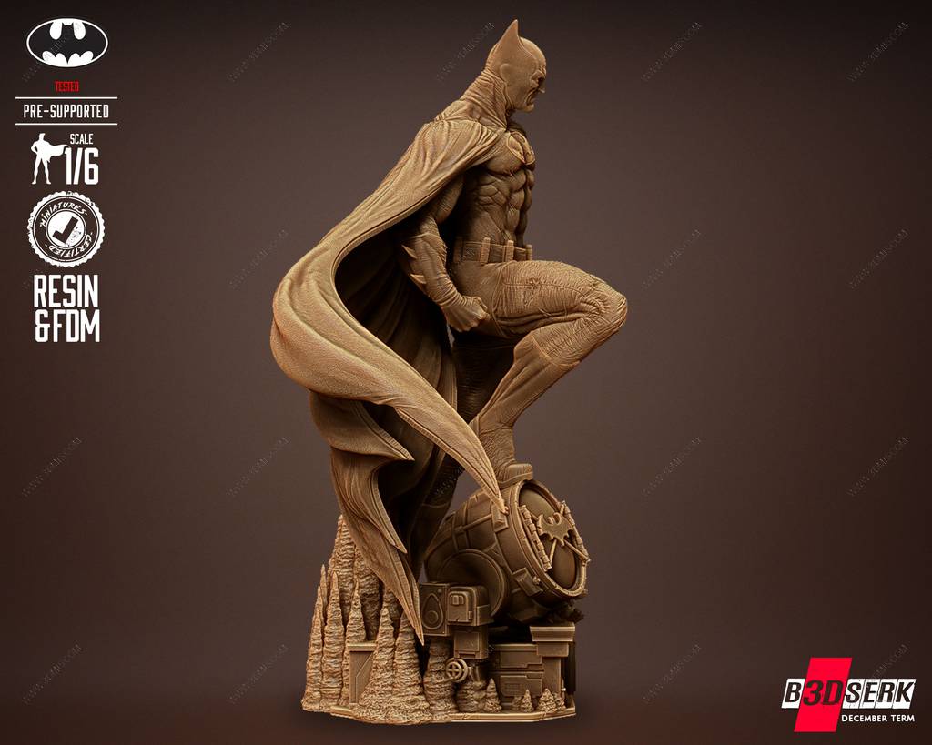 P站图纸印象馆 B3DSERK DC漫画 蝙蝠少女 B3DSERK DC漫画 蝙蝠少女