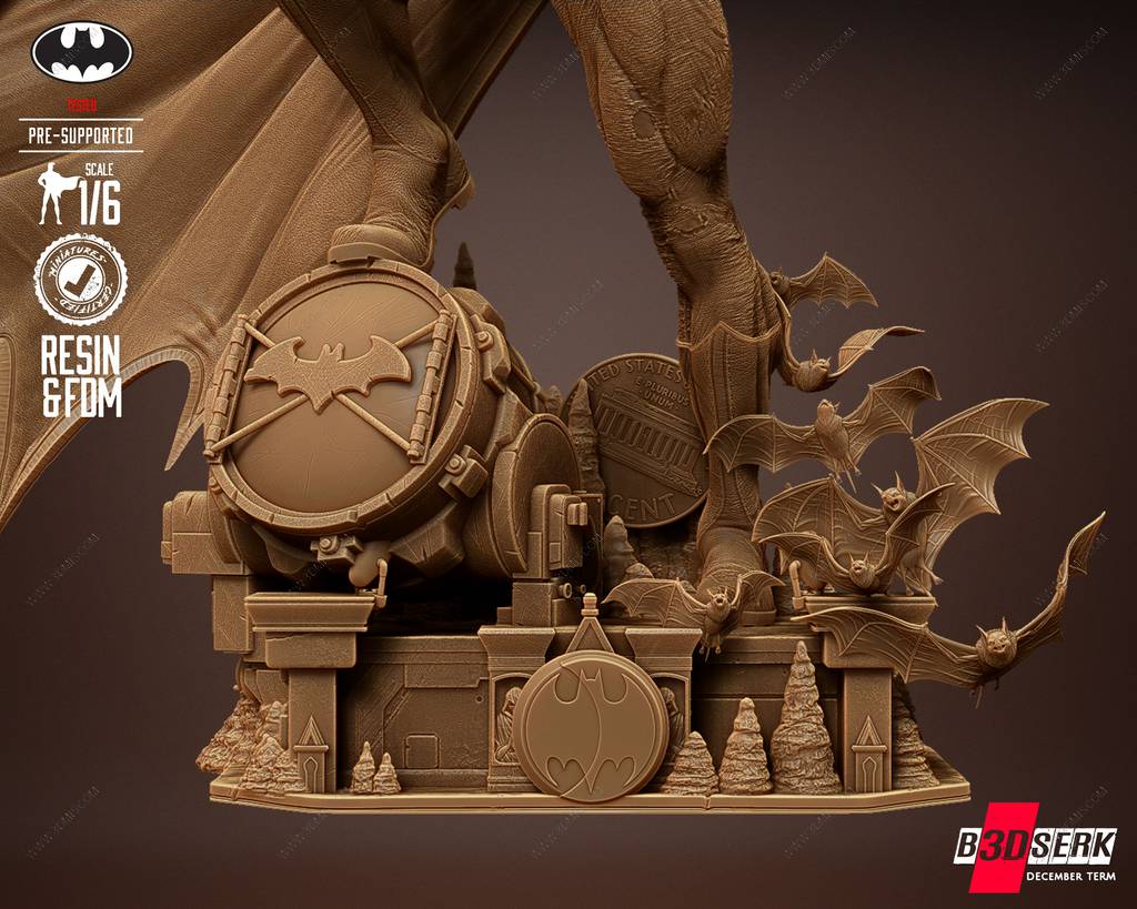 P站图纸印象馆 B3DSERK DC漫画 蝙蝠少女 B3DSERK DC漫画 蝙蝠少女