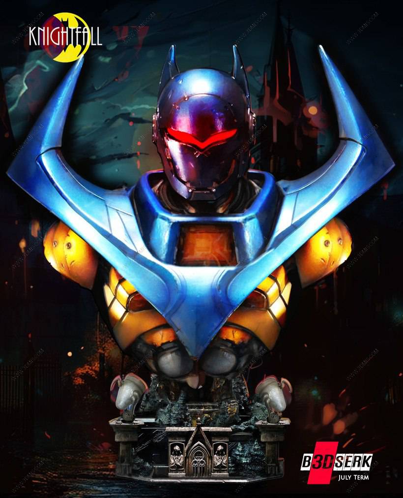 P站图纸印象馆 B3DSERK DC漫画 蝙蝠侠 B3DSERK DC漫画 蝙蝠侠