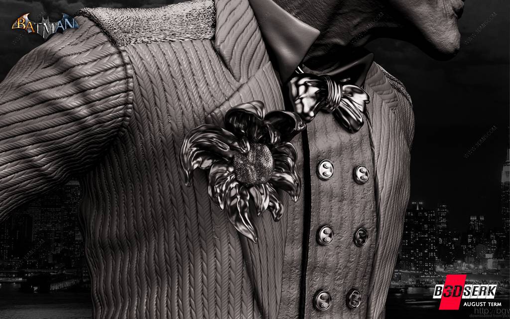 P站图纸印象馆 B3DSERK DC漫画 小丑 B3DSERK DC漫画 小丑