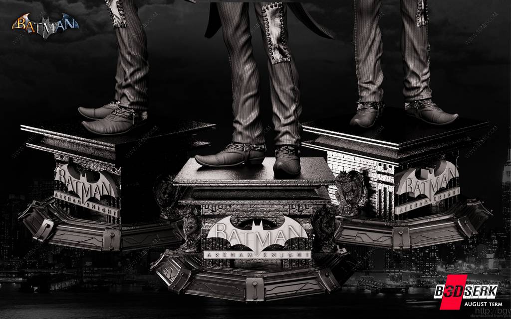 P站图纸印象馆 B3DSERK DC漫画 小丑 B3DSERK DC漫画 小丑