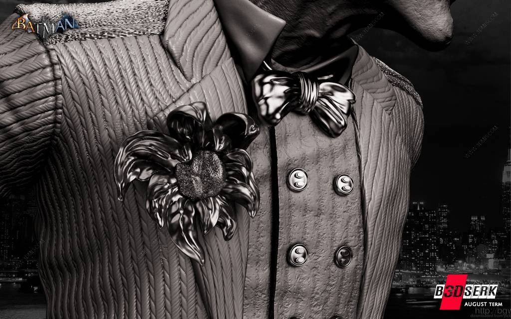 P站图纸印象馆 B3DSERK DC漫画 小丑 B3DSERK DC漫画 小丑