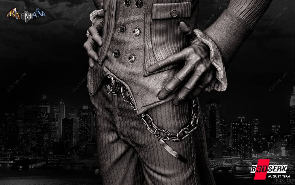 P站图纸印象馆 B3DSERK DC漫画 小丑 B3DSERK DC漫画 小丑