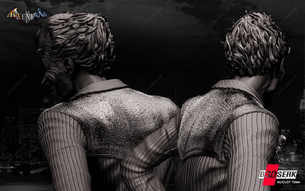 P站图纸印象馆 B3DSERK DC漫画 小丑 B3DSERK DC漫画 小丑