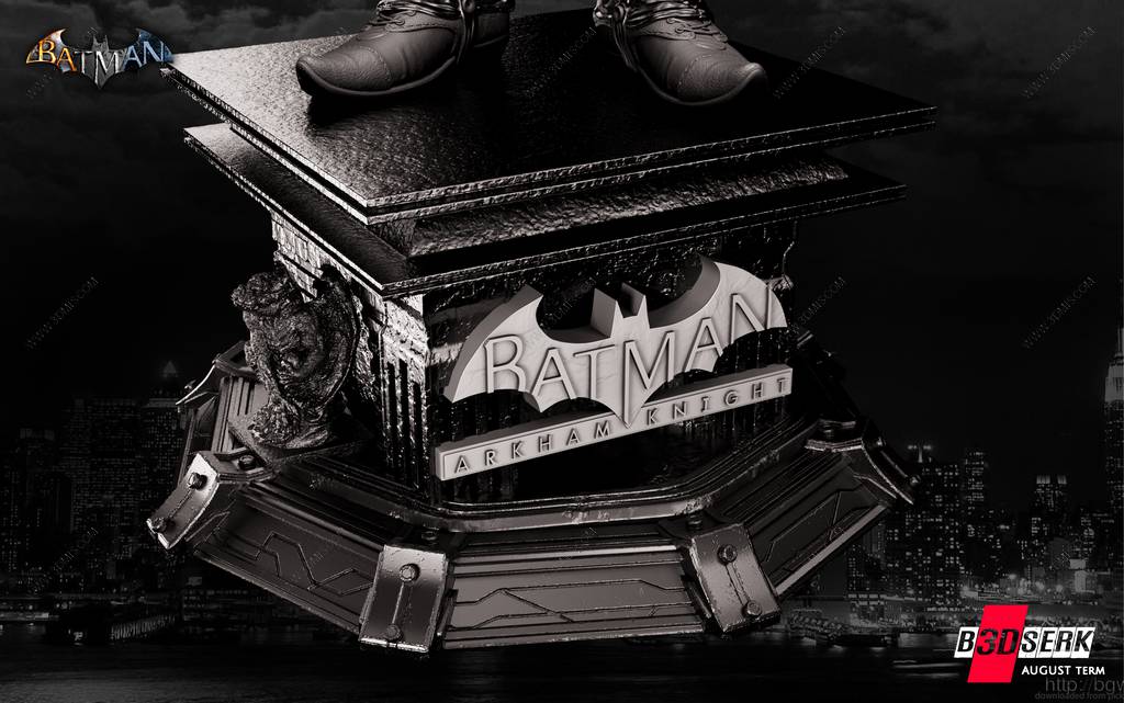 P站图纸印象馆 B3DSERK DC漫画 小丑 B3DSERK DC漫画 小丑