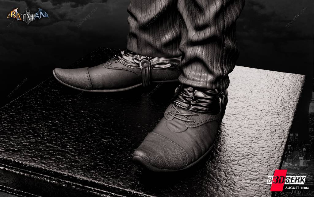 P站图纸印象馆 B3DSERK DC漫画 小丑 B3DSERK DC漫画 小丑