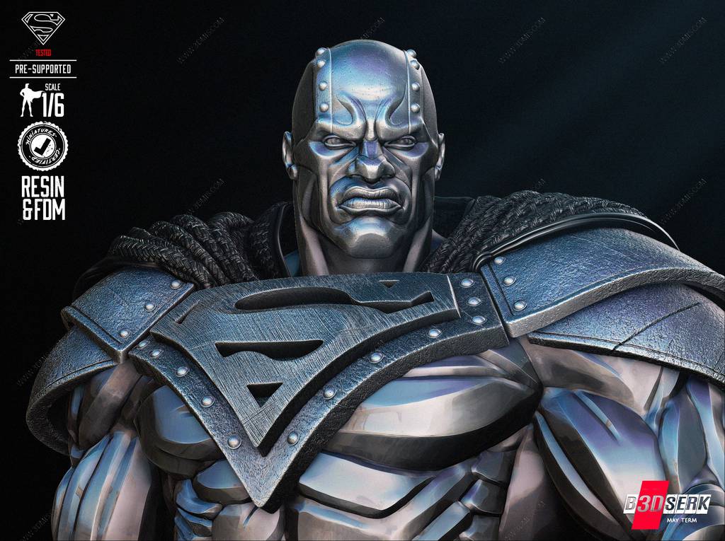 P站图纸印象馆 B3DSERK DC漫画 钢人 B3DSERK DC漫画 钢人