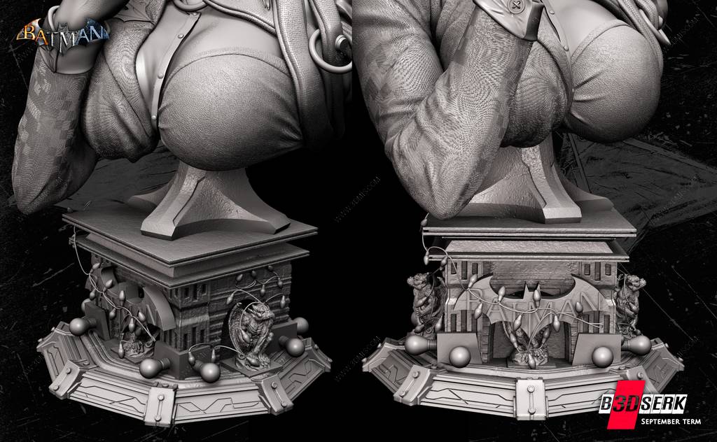 P站图纸印象馆 B3DSERK DC漫画 哈莉·奎茵 B3DSERK DC漫画 哈莉·奎茵