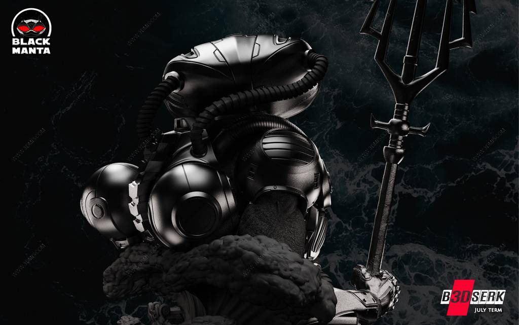 P站图纸印象馆 B3DSERK DC漫画 黑蝠鲼 B3DSERK DC漫画 黑蝠鲼