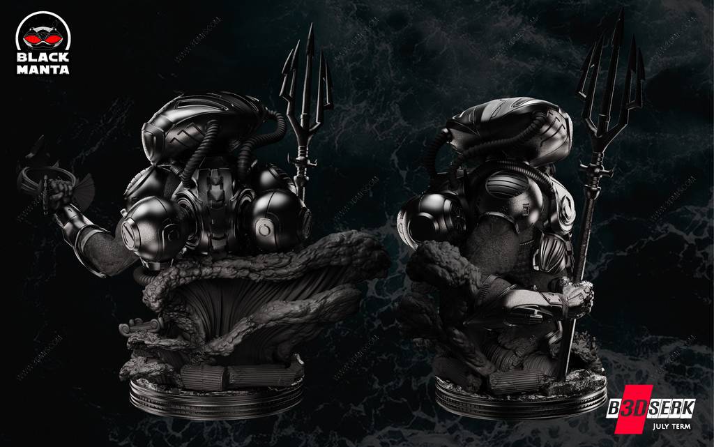 P站图纸印象馆 B3DSERK DC漫画 黑蝠鲼 B3DSERK DC漫画 黑蝠鲼