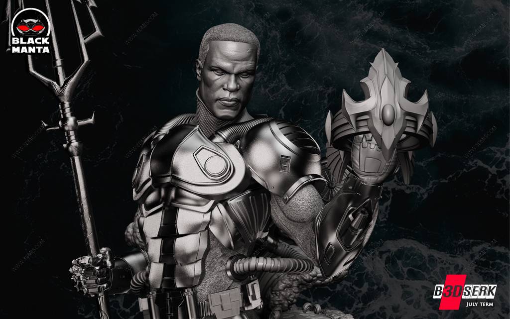 P站图纸印象馆 B3DSERK DC漫画 黑蝠鲼 B3DSERK DC漫画 黑蝠鲼