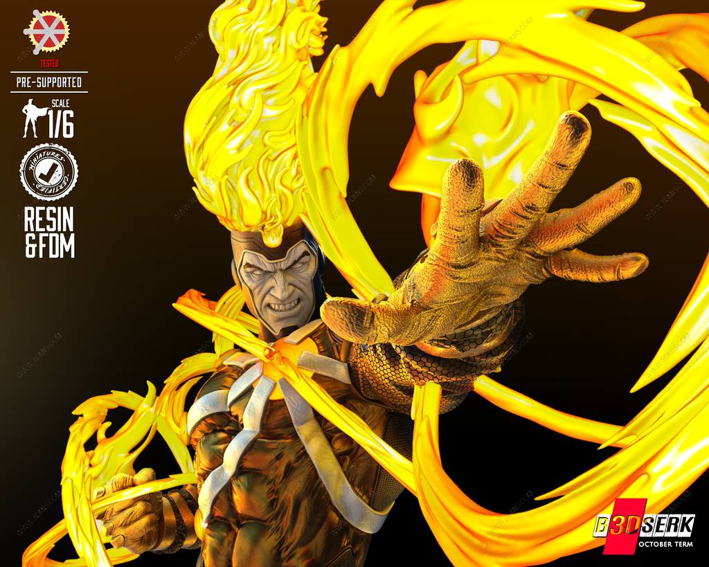 P站图纸印象馆 B3DSERK DC漫画 火风暴 B3DSERK DC漫画 火风暴