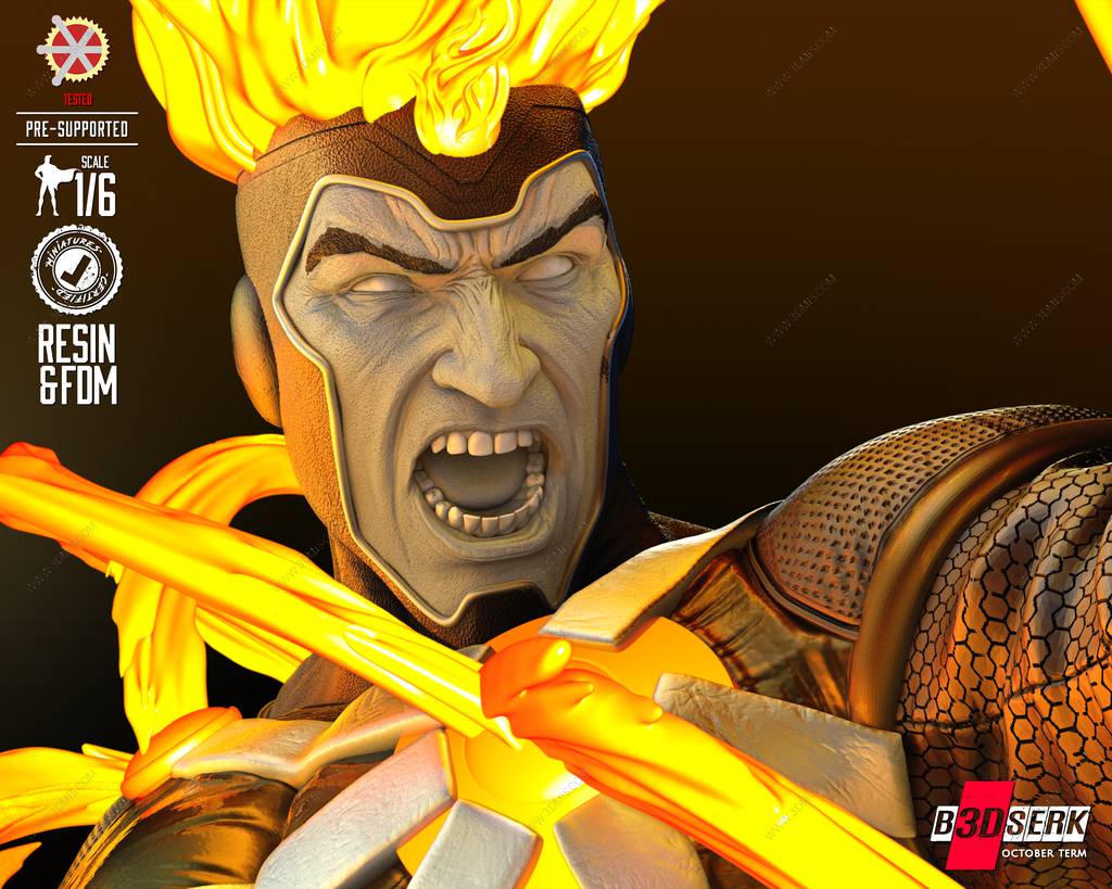 P站图纸印象馆 B3DSERK DC漫画 火风暴 B3DSERK DC漫画 火风暴