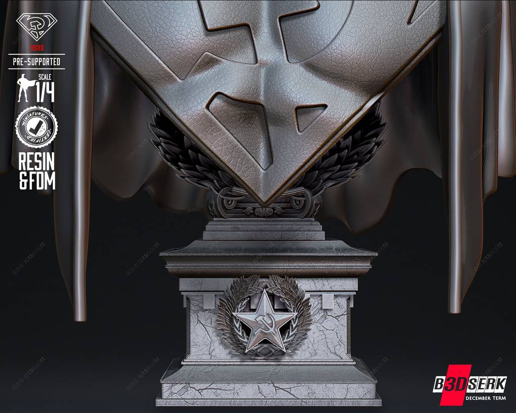 P站图纸印象馆 B3DSERK DC漫画 超人 B3DSERK DC漫画 超人