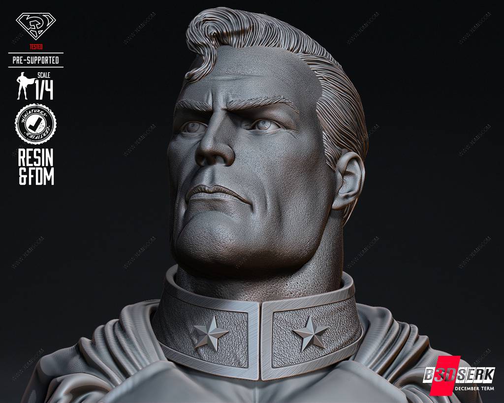 P站图纸印象馆 B3DSERK DC漫画 超人 B3DSERK DC漫画 超人