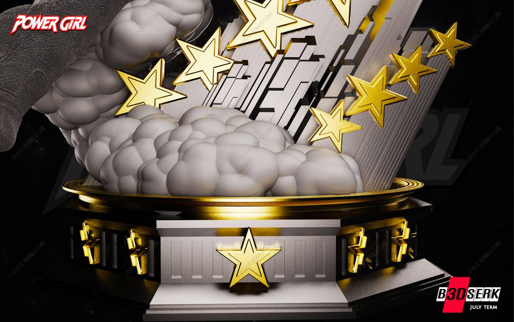 P站图纸印象馆 B3DSERK DC漫画 卡拉·佐-艾尔 B3DSERK DC漫画 卡拉·佐-艾尔