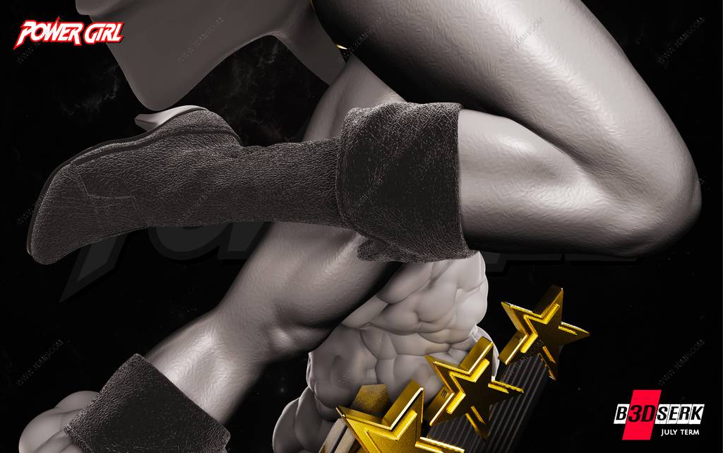 P站图纸印象馆 B3DSERK DC漫画 卡拉·佐-艾尔 B3DSERK DC漫画 卡拉·佐-艾尔