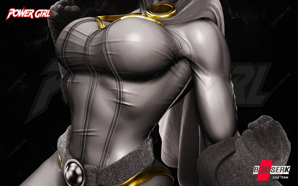 P站图纸印象馆 B3DSERK DC漫画 卡拉·佐-艾尔 B3DSERK DC漫画 卡拉·佐-艾尔