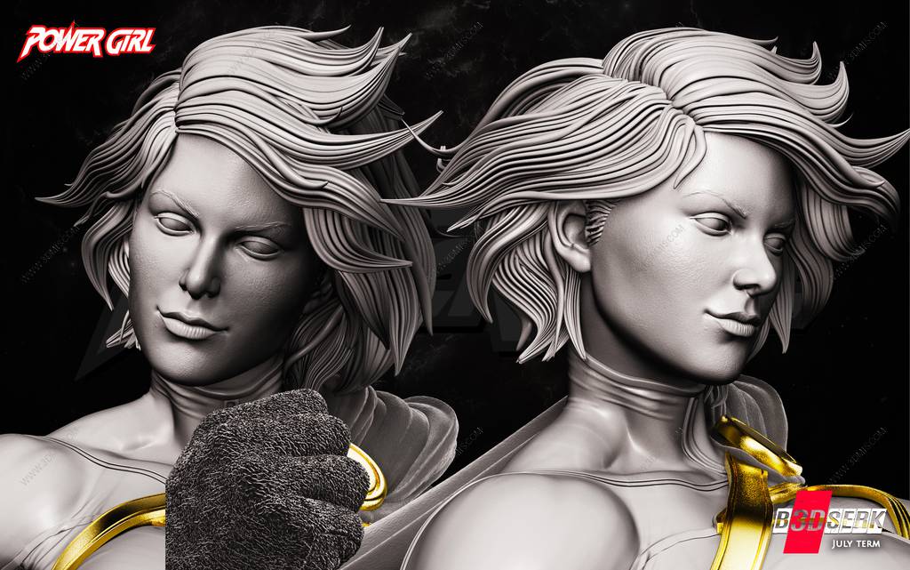 P站图纸印象馆 B3DSERK DC漫画 卡拉·佐-艾尔 B3DSERK DC漫画 卡拉·佐-艾尔