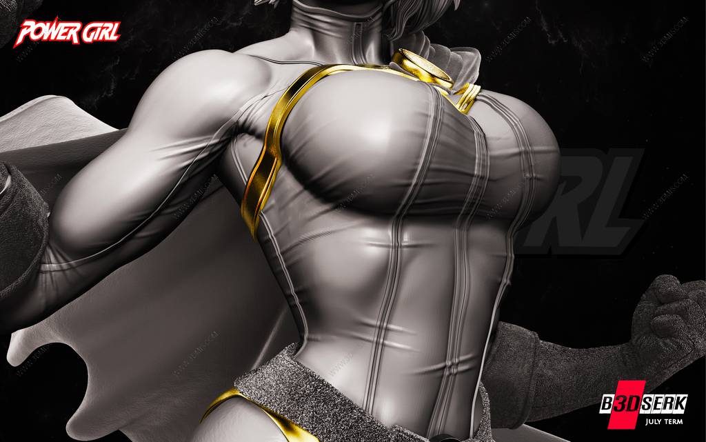 P站图纸印象馆 B3DSERK DC漫画 卡拉·佐-艾尔 B3DSERK DC漫画 卡拉·佐-艾尔