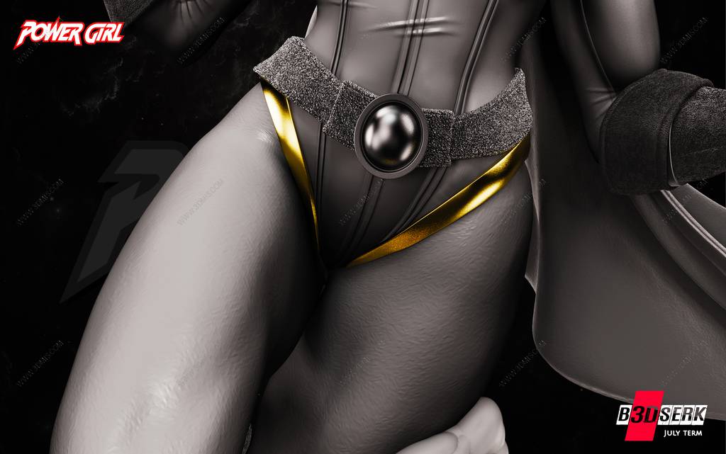 P站图纸印象馆 B3DSERK DC漫画 卡拉·佐-艾尔 B3DSERK DC漫画 卡拉·佐-艾尔