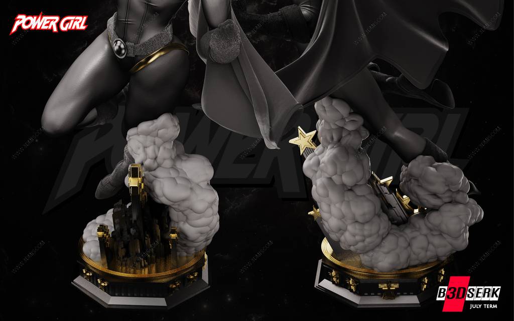 P站图纸印象馆 B3DSERK DC漫画 卡拉·佐-艾尔 B3DSERK DC漫画 卡拉·佐-艾尔