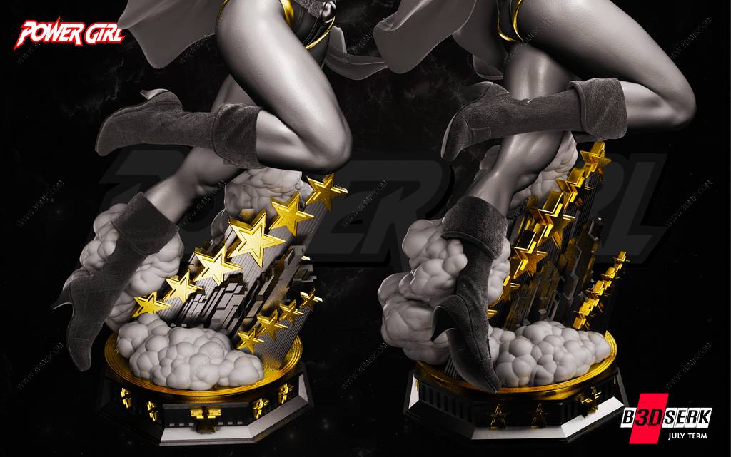 P站图纸印象馆 B3DSERK DC漫画 卡拉·佐-艾尔 B3DSERK DC漫画 卡拉·佐-艾尔