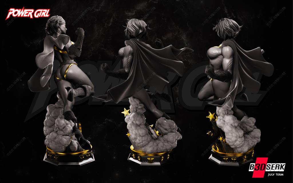 P站图纸印象馆 B3DSERK DC漫画 卡拉·佐-艾尔 B3DSERK DC漫画 卡拉·佐-艾尔