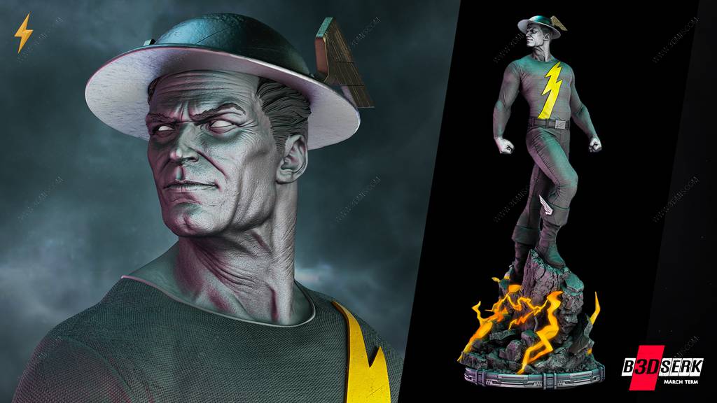 P站图纸印象馆 B3DSERK DC漫画 杰森·加里克 B3DSERK DC漫画 杰森·加里克