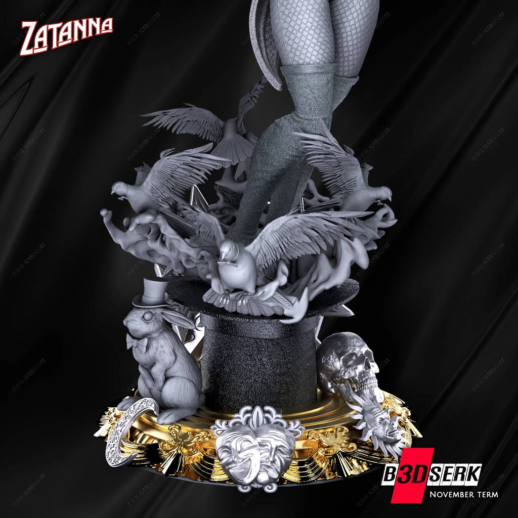 P站图纸印象馆 B3DSERK DC漫画 扎坦娜·扎塔拉 B3DSERK DC漫画 扎坦娜·扎塔拉