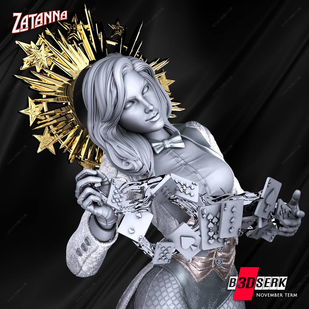 P站图纸印象馆 B3DSERK DC漫画 扎坦娜·扎塔拉 B3DSERK DC漫画 扎坦娜·扎塔拉