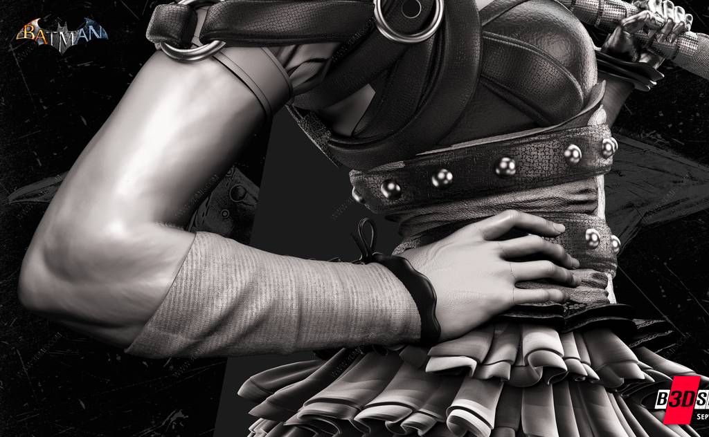 P站图纸印象馆 B3DSERK DC漫画 哈莉·奎茵 B3DSERK DC漫画 哈莉·奎茵