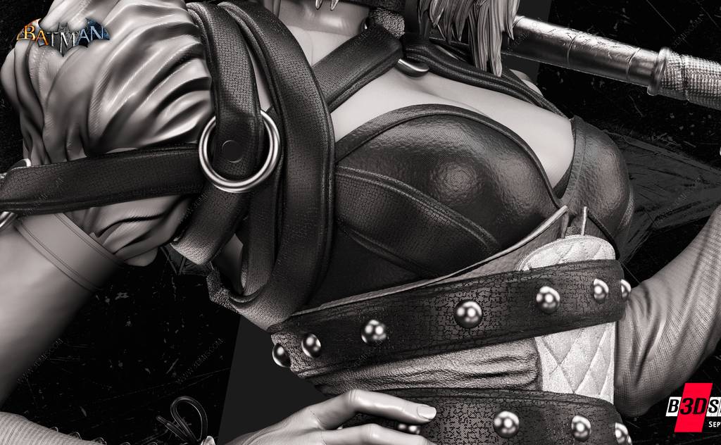 P站图纸印象馆 B3DSERK DC漫画 哈莉·奎茵 B3DSERK DC漫画 哈莉·奎茵