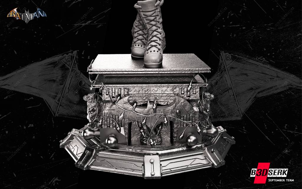 P站图纸印象馆 B3DSERK DC漫画 哈莉·奎茵 B3DSERK DC漫画 哈莉·奎茵