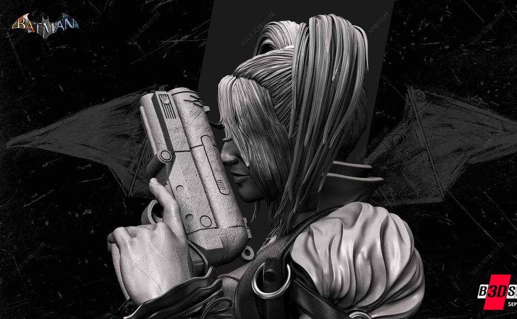 P站图纸印象馆 B3DSERK DC漫画 哈莉·奎茵 B3DSERK DC漫画 哈莉·奎茵