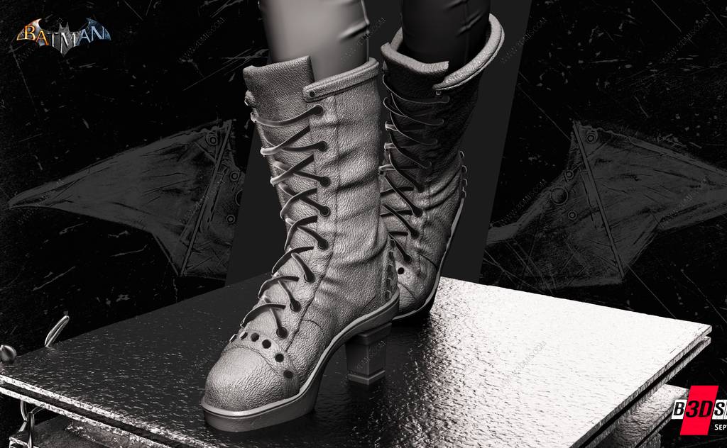 P站图纸印象馆 B3DSERK DC漫画 哈莉·奎茵 B3DSERK DC漫画 哈莉·奎茵