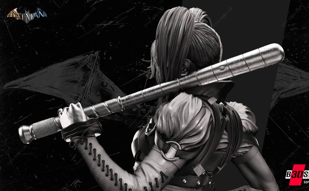 P站图纸印象馆 B3DSERK DC漫画 哈莉·奎茵 B3DSERK DC漫画 哈莉·奎茵