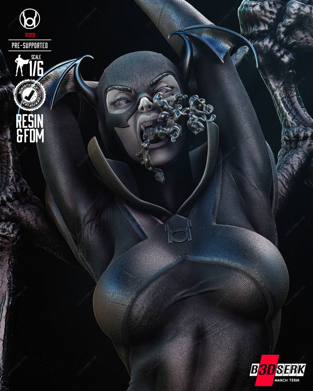 P站图纸印象馆 B3DSERK DC漫画 布利兹 B3DSERK DC漫画 布利兹