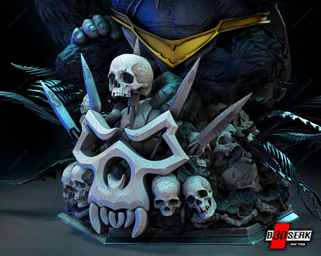 P站图纸印象馆 B3DSERK DC漫画 大猩猩格鲁德 B3DSERK DC漫画 大猩猩格鲁德