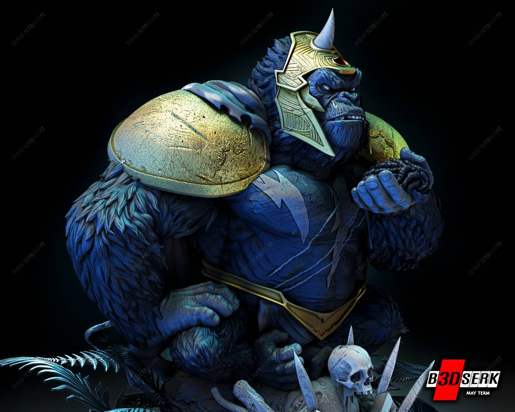 P站图纸印象馆 B3DSERK DC漫画 大猩猩格鲁德 B3DSERK DC漫画 大猩猩格鲁德