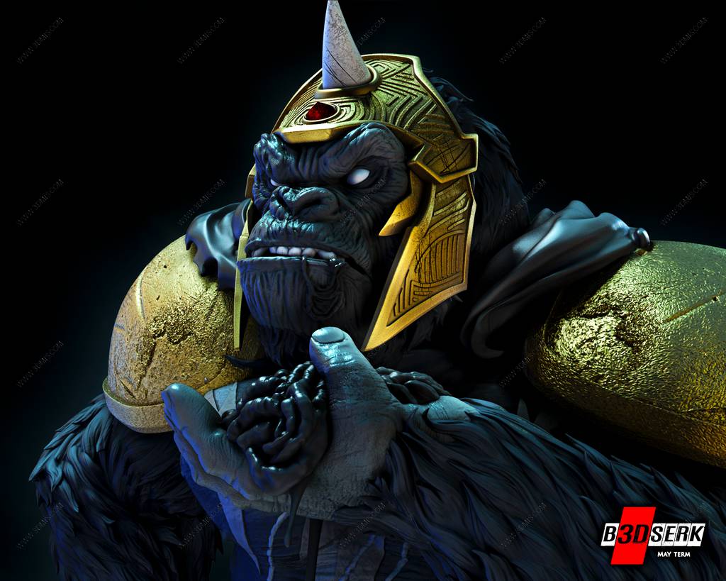 P站图纸印象馆 B3DSERK DC漫画 大猩猩格鲁德 B3DSERK DC漫画 大猩猩格鲁德