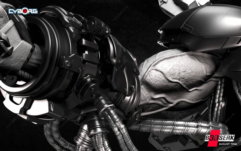 P站图纸印象馆 B3DSERK DC漫画 维克多·斯通 B3DSERK DC漫画 维克多·斯通