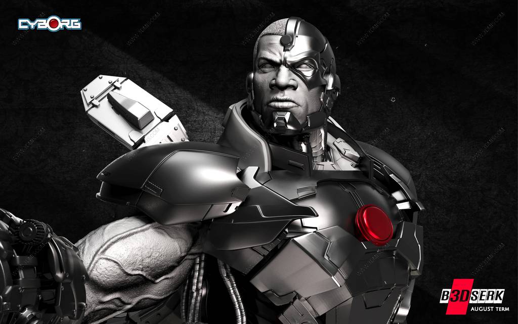 P站图纸印象馆 B3DSERK DC漫画 维克多·斯通 B3DSERK DC漫画 维克多·斯通