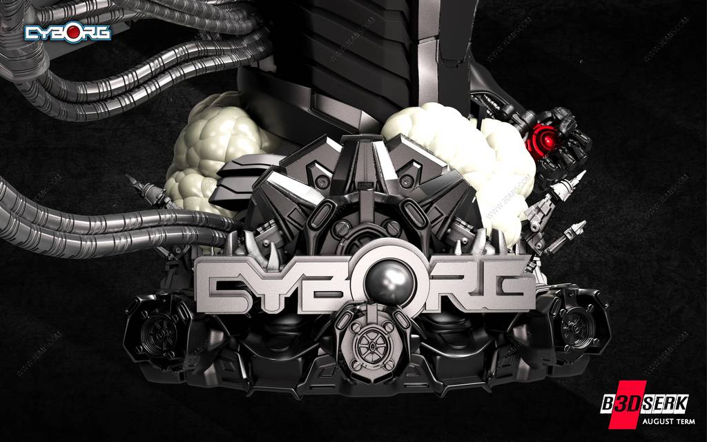 P站图纸印象馆 B3DSERK DC漫画 维克多·斯通 B3DSERK DC漫画 维克多·斯通