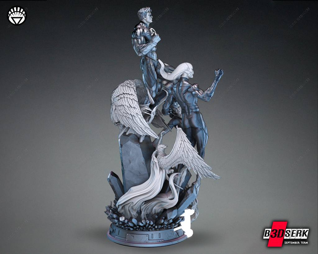 P站图纸印象馆 B3DSERK DC漫画 绿灯侠 B3DSERK DC漫画 绿灯侠