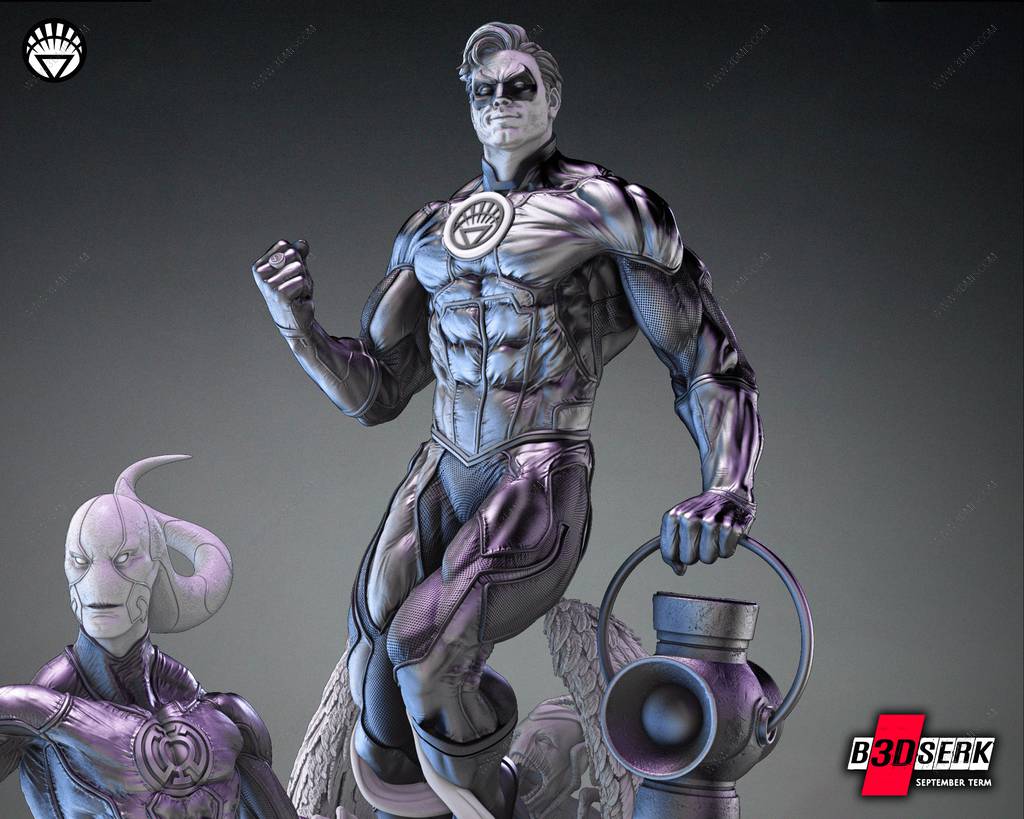 P站图纸印象馆 B3DSERK DC漫画 绿灯侠 B3DSERK DC漫画 绿灯侠