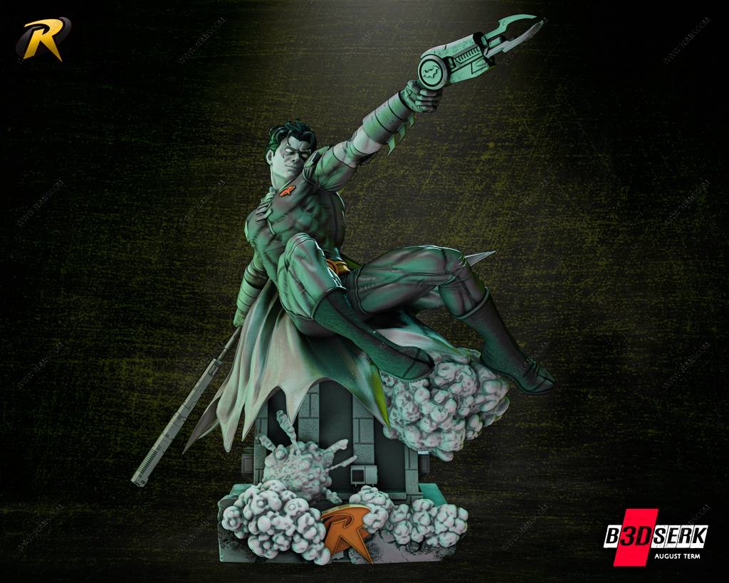 P站图纸印象馆 B3DSERK DC漫画 提姆·德雷克 B3DSERK DC漫画 提姆·德雷克