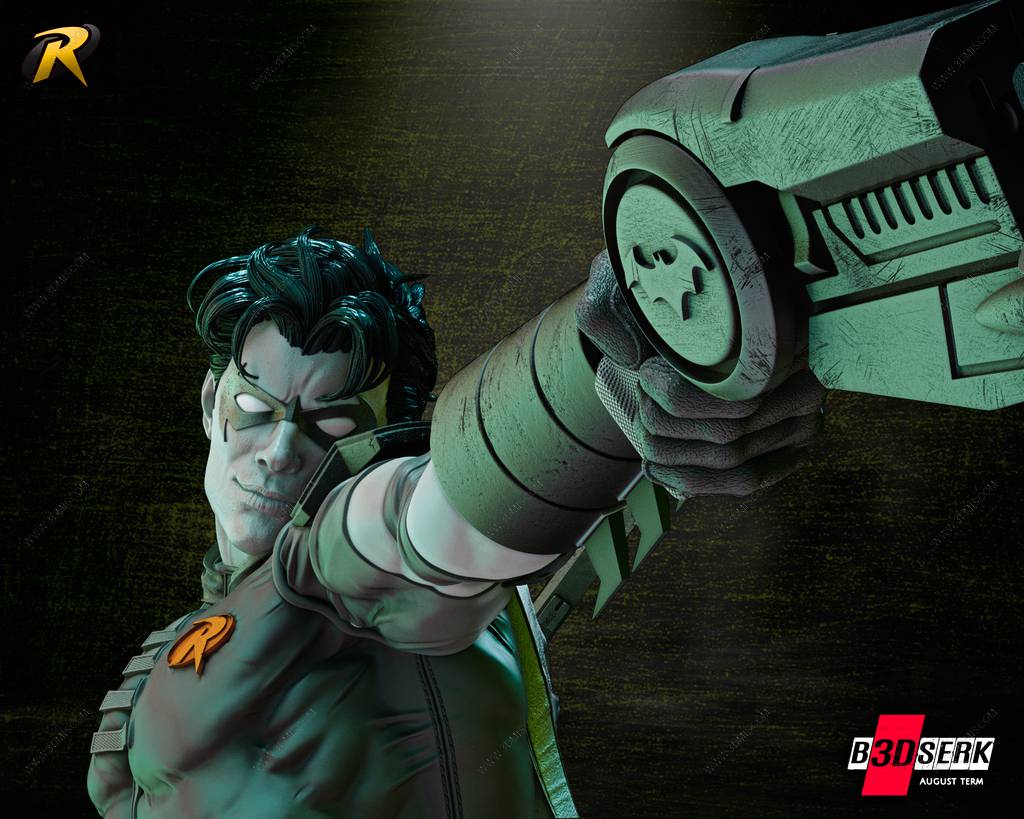 P站图纸印象馆 B3DSERK DC漫画 提姆·德雷克 B3DSERK DC漫画 提姆·德雷克