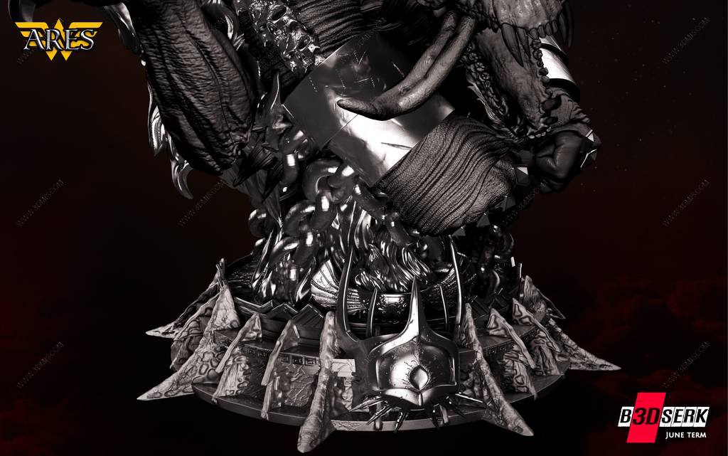 P站图纸印象馆 B3DSERK DC漫画 阿瑞斯 B3DSERK DC漫画 阿瑞斯